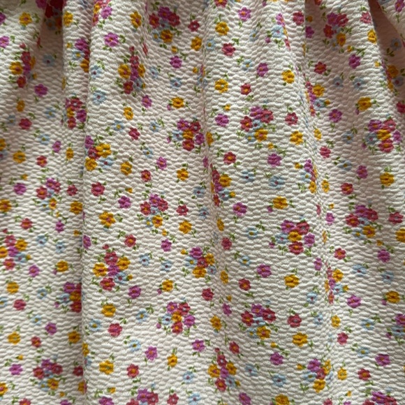 Zara Floral Printed Jacquard Dress - Picture 5 of 6